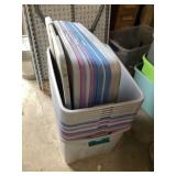 13 Totes with lids