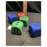 Foam dice