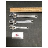 Adjustable wrenches