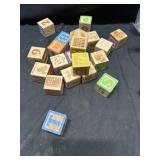 Wooden blocks