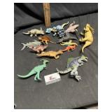 Toy dinosaurs