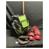 Boombah bag with catching gear