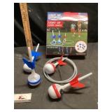 Light up lawn dart need batteries