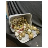 Tote of Holiday decor