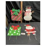 Metal Christmas decor