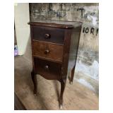Rolling dresser approximately 15 x 18 x 30 tall