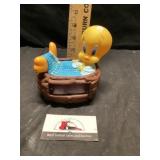 Tweety bird alarm clock needs battery