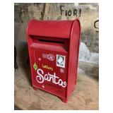 Metal letters to the north pole box but like 24