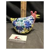 Ceramic chicken