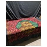 Stroke carriage, lap blanket Wall approximately