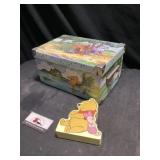 Winnie the Pooh box approximately 8 x 11 1/2 x 6