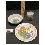 Sesame Street dishes