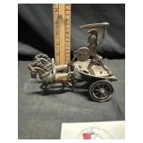 Brass Greco-Roman chariot