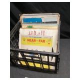 Crate of records