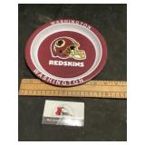 Washington Redskins collector plate