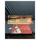 Christmas doormats