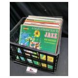 Crate of records