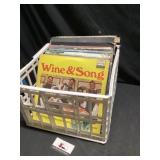 Crate of records