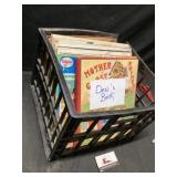 Crate of records