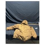 Camel hooded coach size 3X