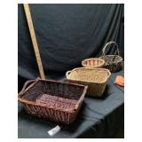 Wicker baskets