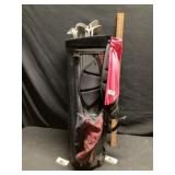 Peak golf clubs and bag