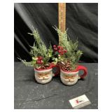 Sleighbells bistro, Santa Claus coffee cups