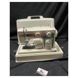 White sewing machine