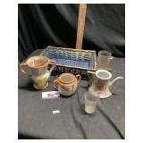 Wicker basket of miscellaneous