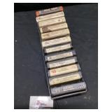 8 track cassettes