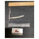 Keen cutter, straight edge, razor