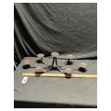 Metal candle holder