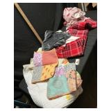Pillowcases and throws