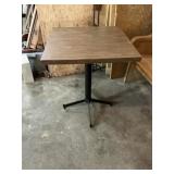 Pub table 24 x 24 x 30 tall
