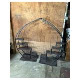 Shelving approximately 5 feet tall
