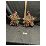 Holiday stars approximately 18 inches tall