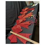 Lighted Holiday ribbons 24 inches long