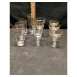 Mid-century modern glasses