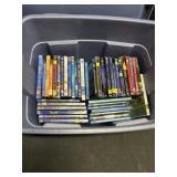 Tote of DVD movies