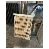 Extendable gate approximately 32 inches tall