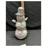 Snowman Christmas decor approximately 19 inches