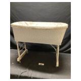 Bassinet approximately 16 x 27 x 25 tall
