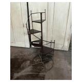Plant stand approximately 3 feet tall