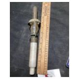 Antique candle form oil lamp