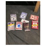 Cards, one unopened deck