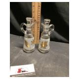 Vintage anchor, hocking, starlyte gold leaf c