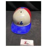Plastic souvenir batting helmet