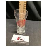 Vintage falstaff beer drinking glass