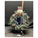Snowman decor approximately 31 inches tall