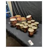 Certified international set of dishes